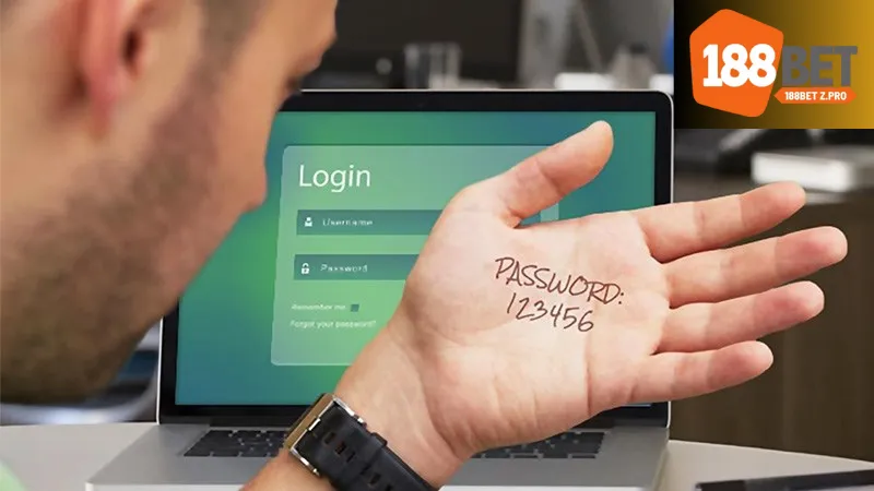 Cách khôi phục mật khẩu 188bet